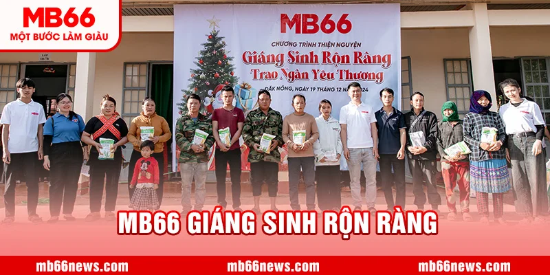 MB66 giáng sinh rộn ràng