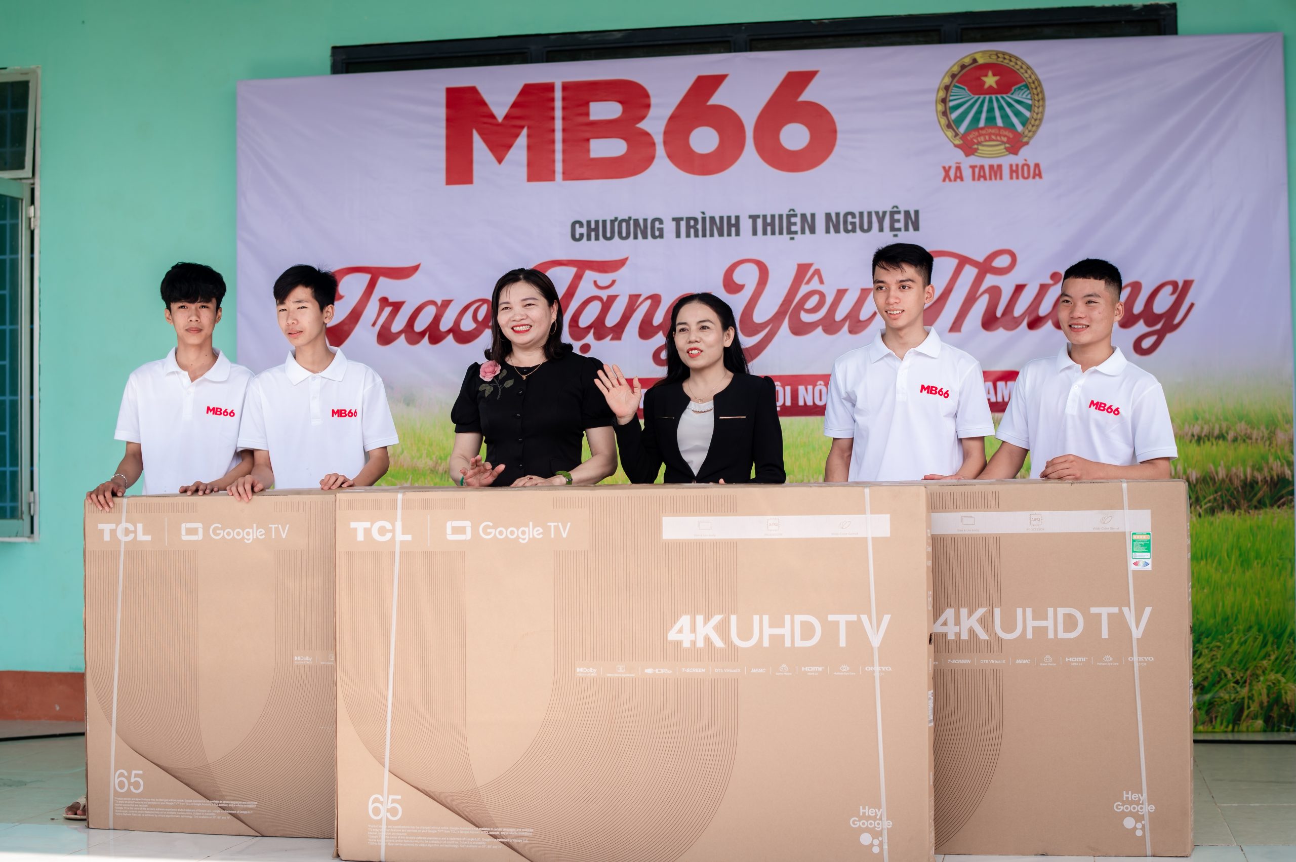 MB66 chung tay hỗ trợ nâng cao cơ sở sinh hoạt cộng đồng của người dân xã Tam Hoà