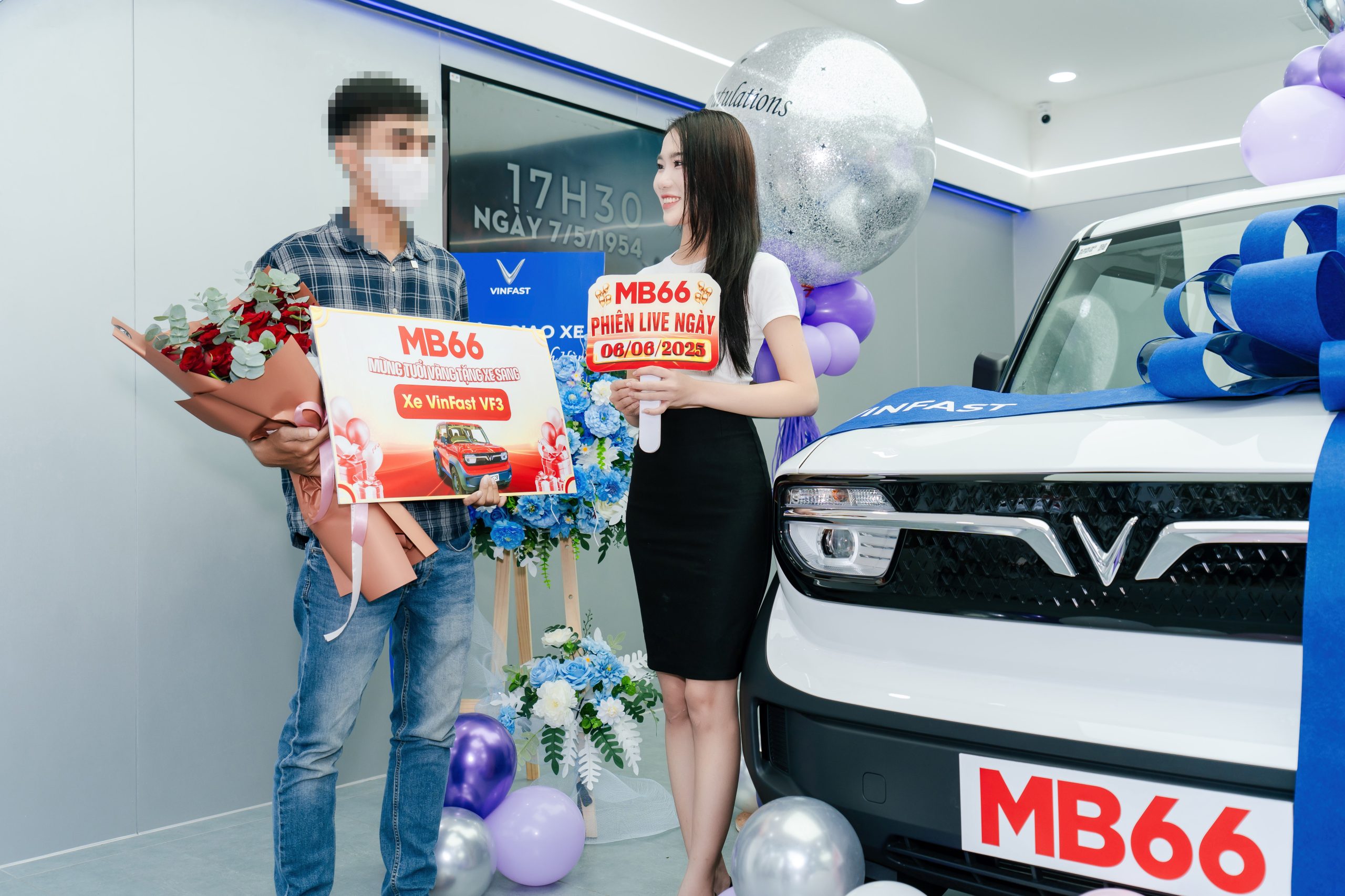 Lễ trao xe điện Vinfast VF3 tại TPHCM
